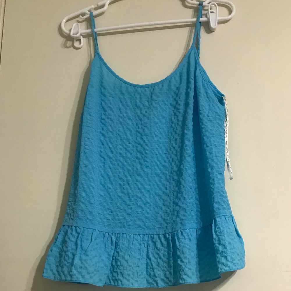 Aqua Lilly Pulitzer top